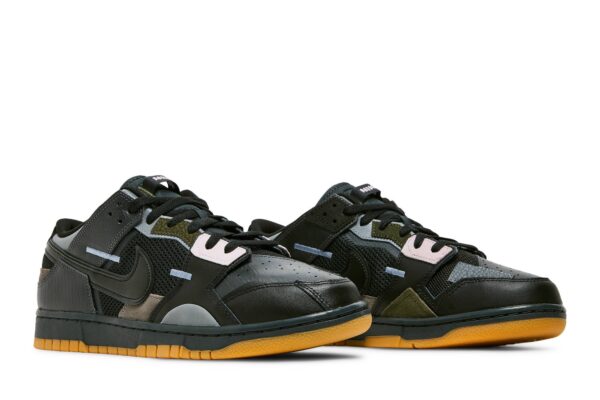 Nike Dunk Low Scrap Black Gum DB0500-001 - Nicesk photo 8