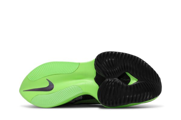 Nike Air Zoom Alphafly Next% Black Electric Green CI9925-400 - Nicesk photo 4