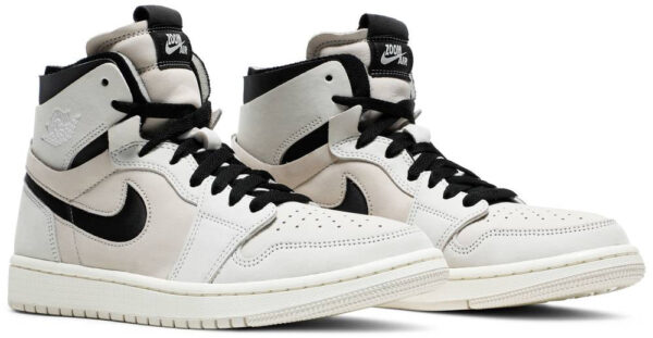 Jordan 1 High Zoom Air CMFT Summit White Black (Women's) CT0979-100 - Nicesk photo 2