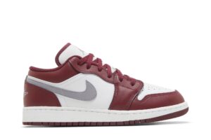 Jordan 1 Low Bordeaux (GS) 553560-615 - Nicesk photo 1