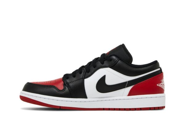 Jordan 1 Low Bred Toe 2.0 553558-161 - Nicesk photo 3