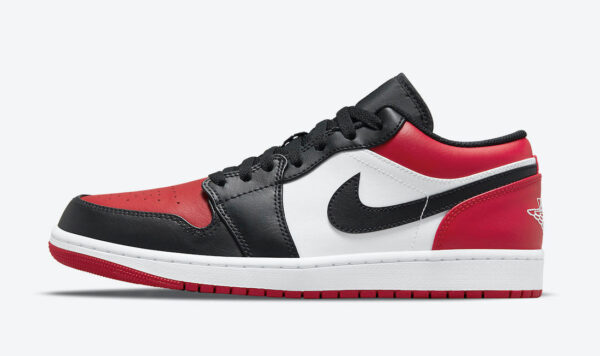 Jordan 1 Low Bred Toe 5553558-612 - Nicesk photo 3