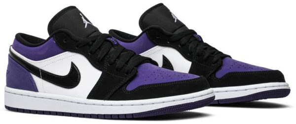 Jordan 1 Low Court Purple 553558-125 - Nicesk photo 4