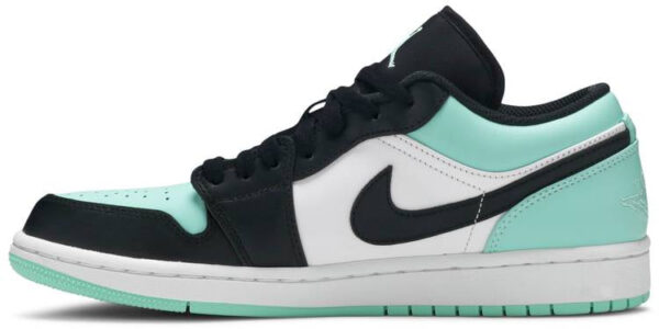 Jordan 1 Low Emerald Toe 553558-117 - Nicesk photo 2