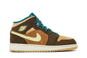 Jordan 1 Mid Cacao Wow (GS) DZ6335-200 - Nicesk photo 1