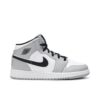 Jordan 1 Mid Light Smoke Grey (GS) 554725-092 - Nicesk photo 1