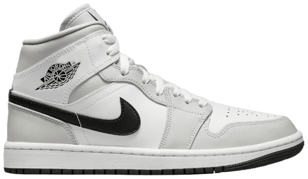 Jordan 1 Mid Light Smoke Grey (Women's) BQ6472-015 - Nicesk photo 1