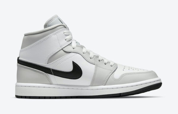 Jordan 1 Mid Light Smoke Grey (Women's) BQ6472-015 - Nicesk photo 3