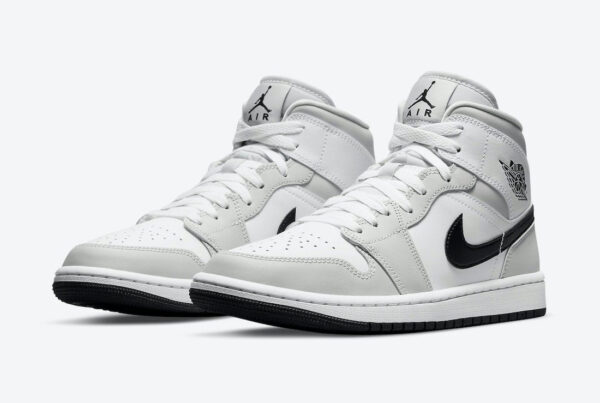 Jordan 1 Mid Light Smoke Grey (Women's) BQ6472-015 - Nicesk photo 4