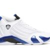 Jordan 14 Retro White Hyper Royal 487471-104 - Nicesk photo 1