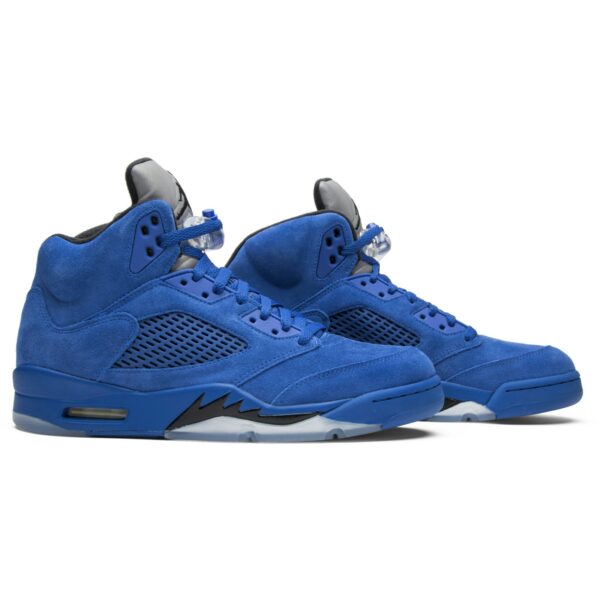 Jordan 5 Retro Blue Suede 136027-401 - Nicesk photo 8