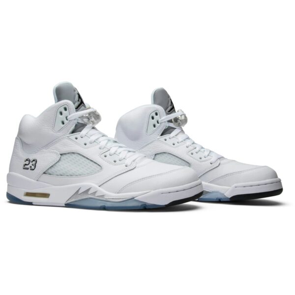Jordan 5 Retro Metallic White (2015) 136027-130 - Nicesk photo 8