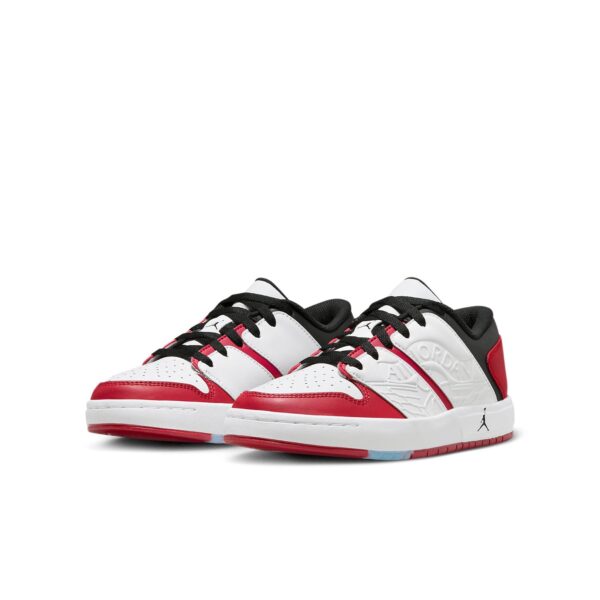Jordan Nu Retro 1 Low Varsity Red White Black (GS) FB4412-611 - Nicesk photo 4