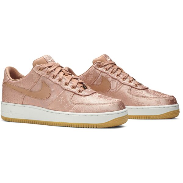 Nike Air Force 1 Low CLOT Rose Gold Silk (Regular Box) CJ5290-600 - Nicesk photo 8