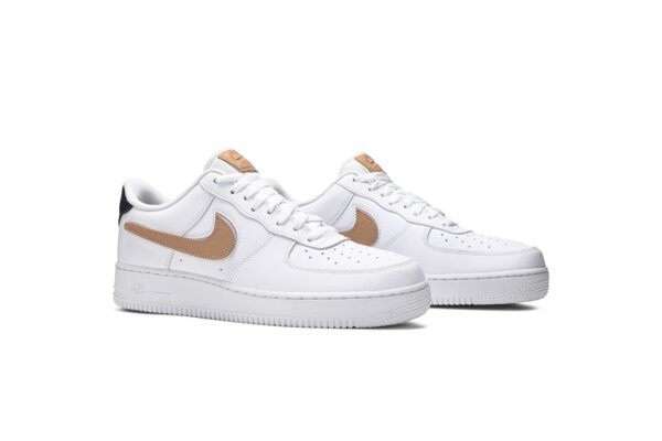 Nike Air Force 1 Low Removable Swoosh Pack White Vachetta Tan CT2253-100 - Nicesk photo 8