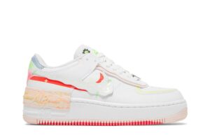Nike Air Force 1 Low Shadow White Pink Orange (Women's) DV1364-111 - Nicesk photo 1