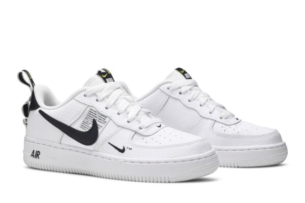 Nike Air Force 1 Low Utility White Black (GS) AR1708-100 - Nicesk photo 8