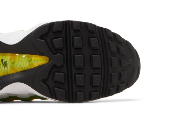 Nike Air Max 95 Essential White Green Apple Tour Yellow DQ3429-100 - Nicesk photo 5