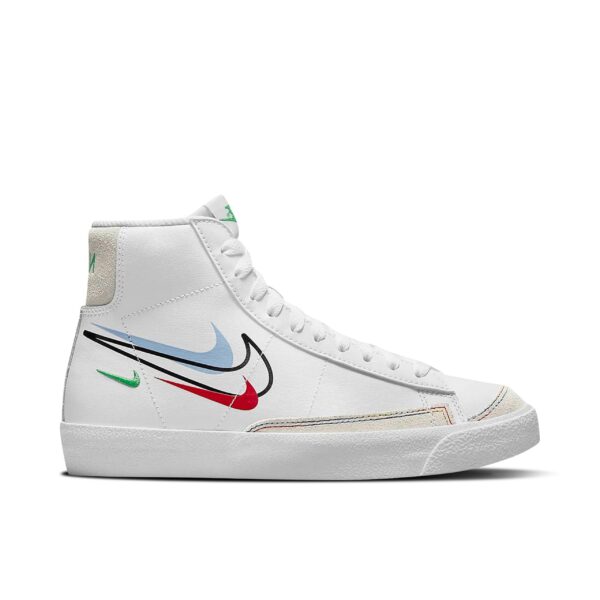 Nike Blazer Mid 77 Swoosh Pack (GS) DM9475-100 - Nicesk photo 1