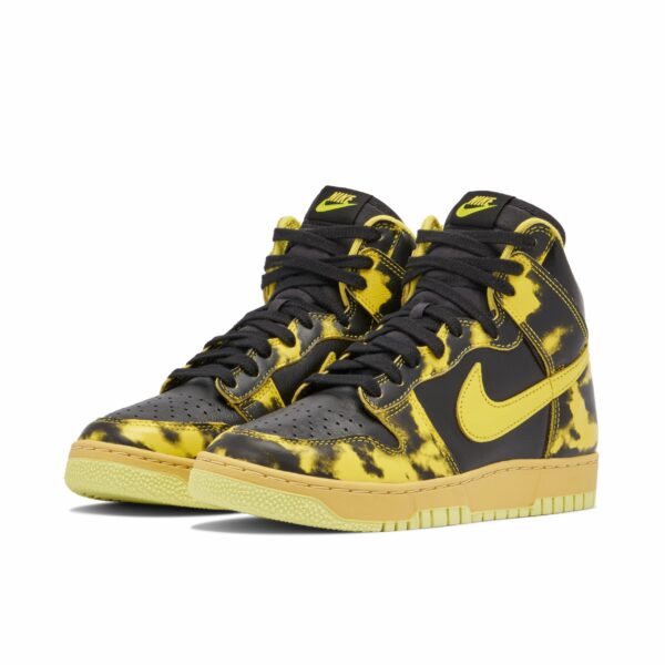 Nike Dunk High 1985 SP Yellow Acid Wash DD9404-001 - Nicesk photo 4