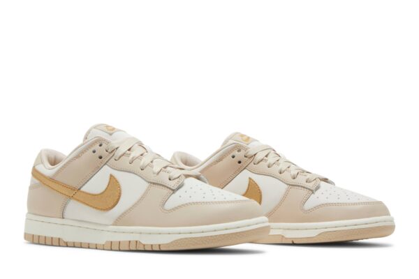 Nike Dunk Low Phantom Metallic Gold (Women's) DX5930-001 - Nicesk photo 8
