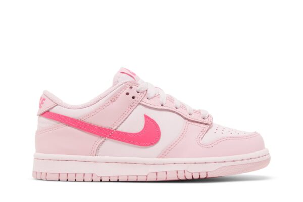 Nike Dunk Low Triple Pink (GS) DH9765-600 - Nicesk photo 1
